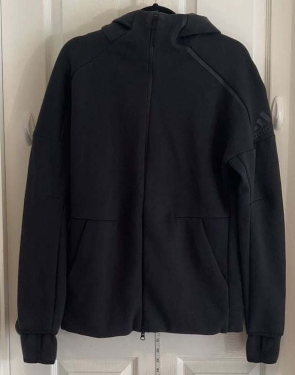 Adidas Z.N.E. Full-Zip Hoodie Black Size M